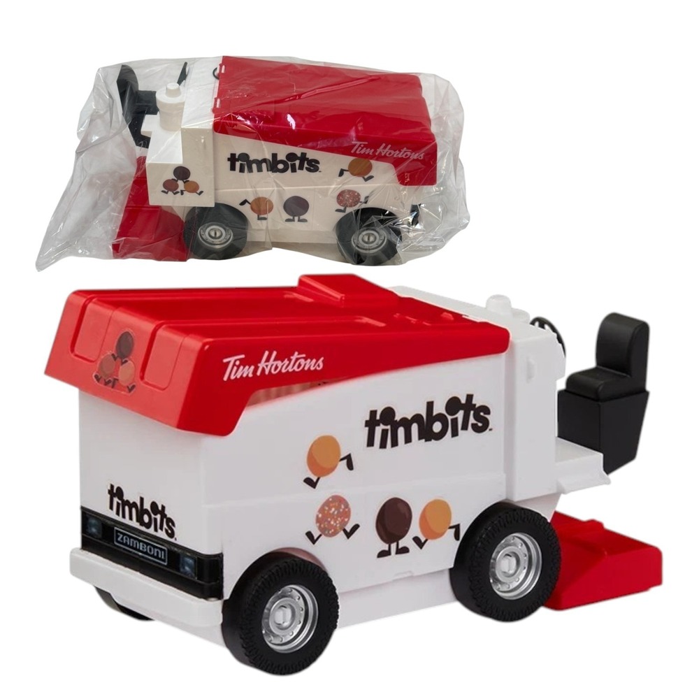 Tim Horton Zamboni Toy Hockey Card Holder Plastic Limited Ed 2025 New Sealed